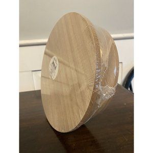 Target Bullseye Set Of 2 Round Wooden Peg Leg Risers Decorative Stands